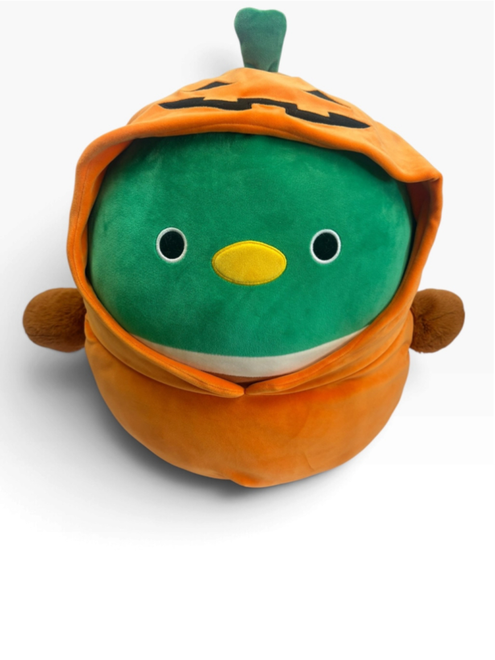 Squishmallows 16” Avery the Duck in Pumpkin Costume Halloween Plush Kids